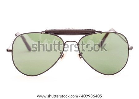 Sunglasses isolated on white background.