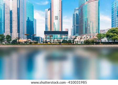 skyline,shanghai china.