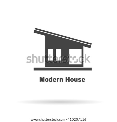 Modern House Real Estate logo  design
