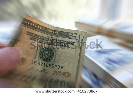 Twenty Dollar Bill Stock Photo High Quality