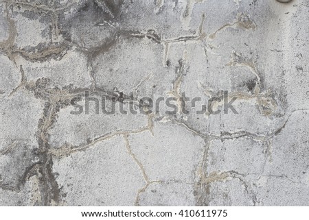 Abstract crack cement wall texture background.