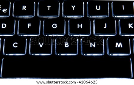 keyboard closeup