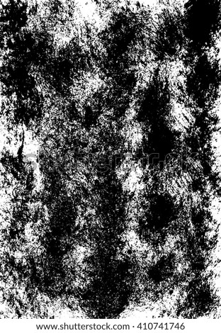 Monochrome  handmade hipster texture made with ink. Vector Illustration