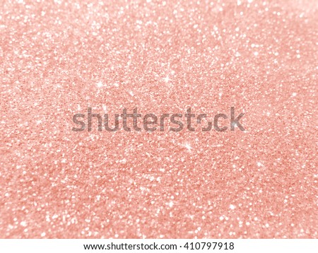 rose gold - bright blur pink champagne sparkle glitter pattern background Royalty-Free Stock Photo #410797918