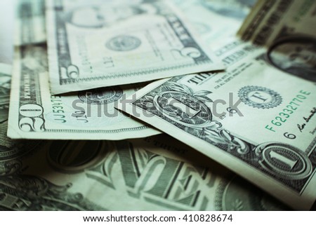 Dollar Bills Stock Photo High Quality