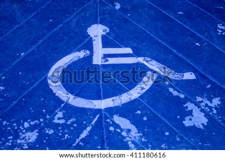 The space for disabled, The Disabled