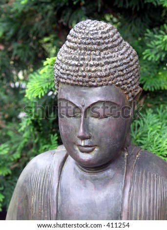 Bronze Buddha Statue Head