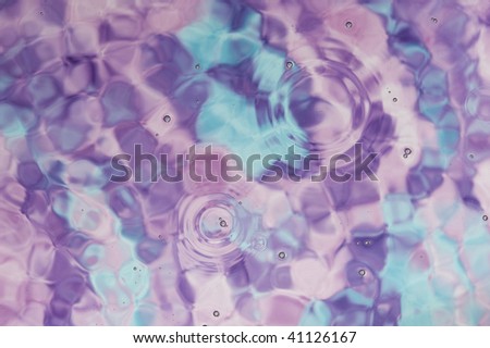 Background with colourful water