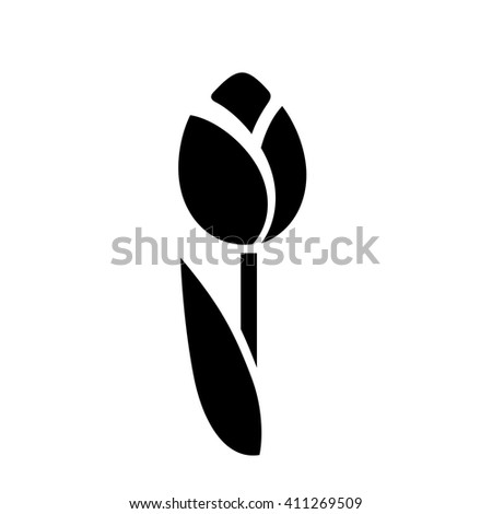 Tulip vector icon
