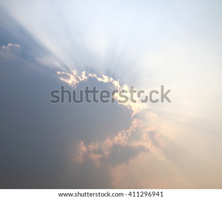 The Sunlight Behind the Clouds