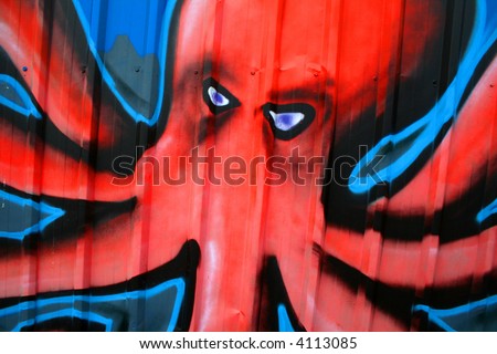 octopus Graffiti