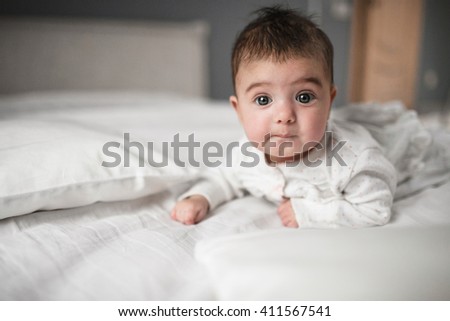 baby in bed