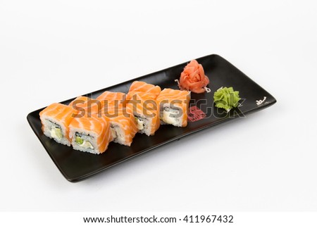 Picture of maki with salmon