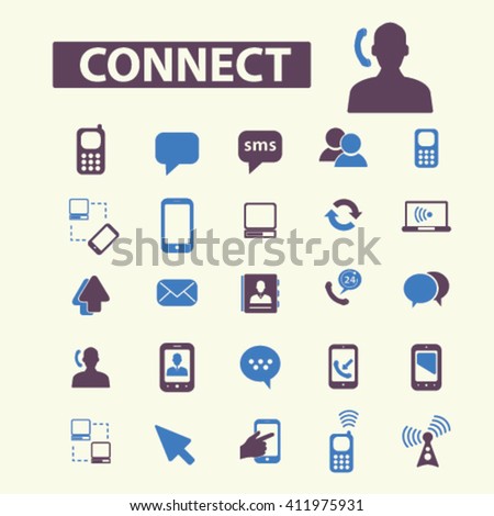 connect icons
