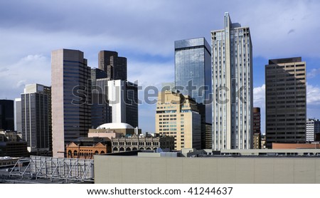 Architecture of Denver, Colorado, USA.