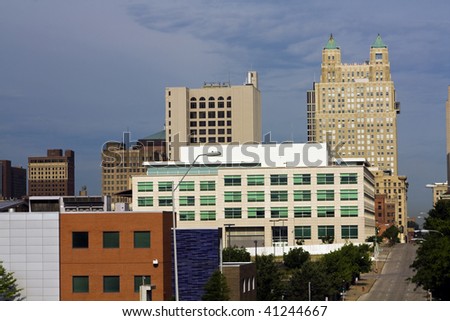 Kansas City skyline - Missouri, USA.