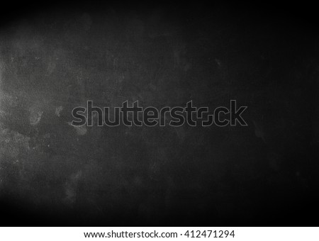 Black background. Blackboard. Grunge texture. Black wall. Chalkboard