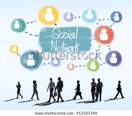 Social Network Communication Networking Connect Concept