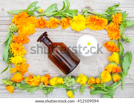 Product label for Marigold