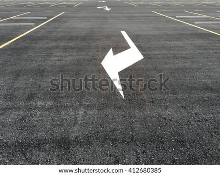 car park line for background