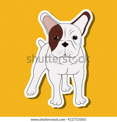 french bulldog design, pet and animal concept 