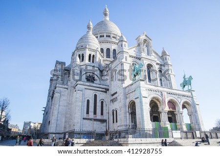 Sacre-Coeur Basilica, Paris