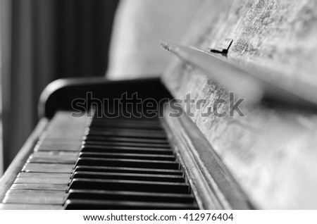 old piano