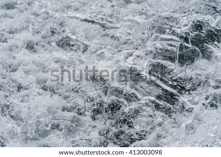 Water splashes background