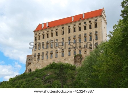 castle Plumlov, Czech republic, Europe