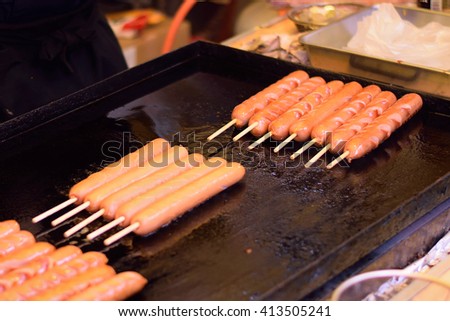 Tokyo Street Food - Sausages