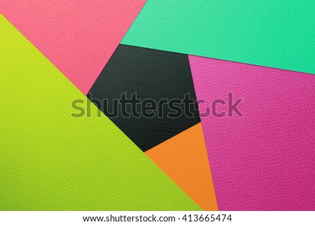 Art of colored paper