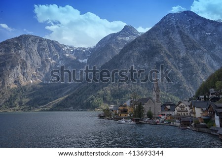 Hallstatt - beautiful village in Austria
