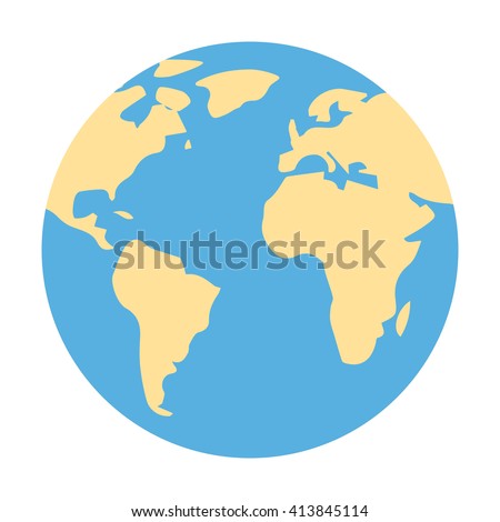 Globe icon. 