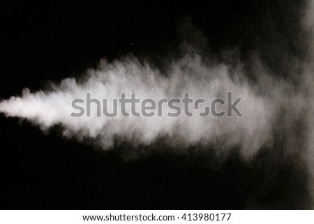 texture of smoke on a black background Royalty-Free Stock Photo #413980177