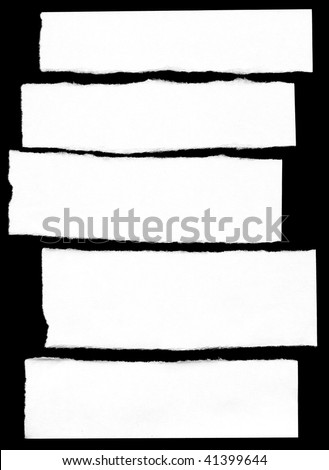 Pieces of paper Royalty-Free Stock Photo #41399644