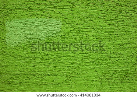 Vivid Green Wall with a Lovely Texture