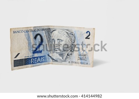 National currency of Brazil. 