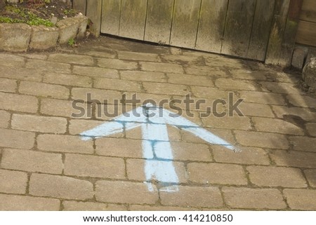 arrow of chalk