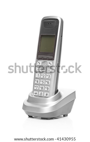 Phone isolated on white background