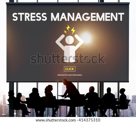 Stress Management Tension Anxiety Strain Rehabilitation Concept Royalty-Free Stock Photo #414375310