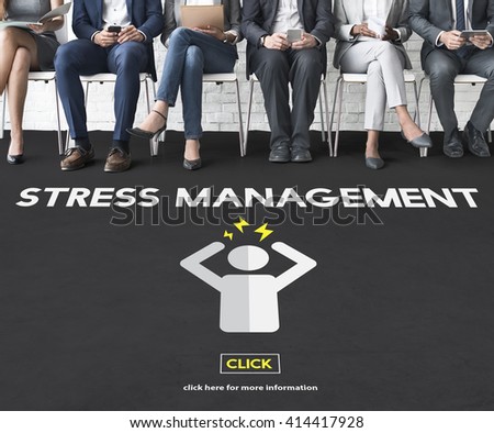 Stress Management Tension Anxiety Strain Rehabilitation Concept Royalty-Free Stock Photo #414417928