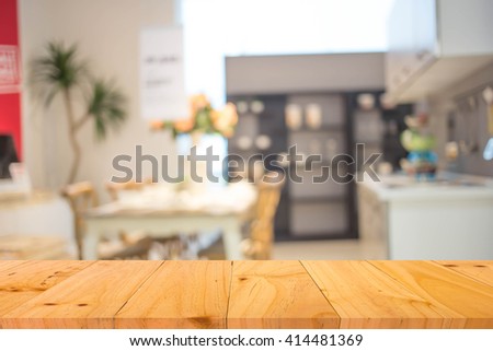 Blur Kitchen Room of The Background Royalty-Free Stock Photo #414481369
