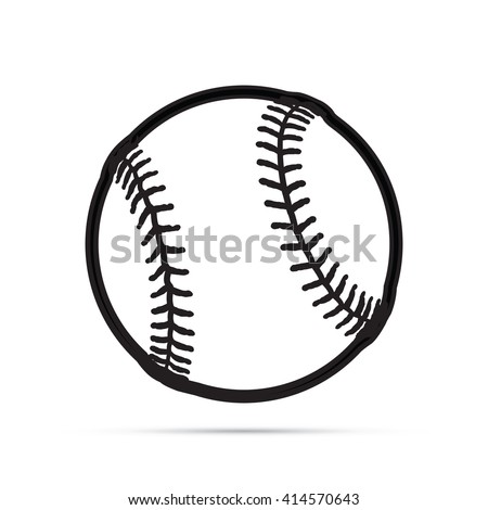 Baseball Icon Royalty-Free Stock Photo #414570643