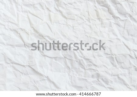Close up of crumpled paper  Royalty-Free Stock Photo #414666787