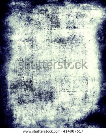 Blue Grunge abstract scratched texture background, halloween wallpaper
