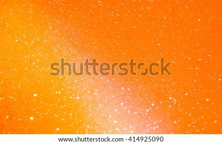 Orange Bubble Background with shimmer effect abstract effect/ PowerPoint background