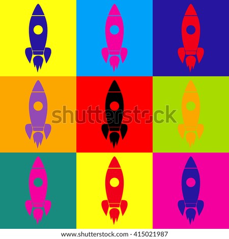 Rocket sign