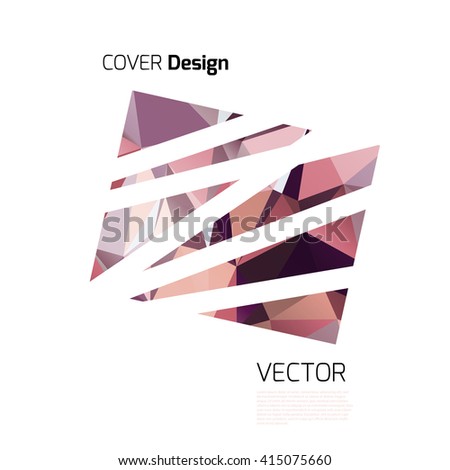 Stylish colorful background with colorful triangles and line. Abstract background texture with geometrical shapes. Abstract background for apps, presentations or corporate use.