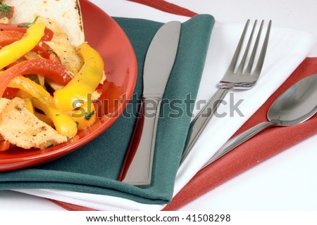 mexican fajitas made with delicious ingredients the most famous mexican plate