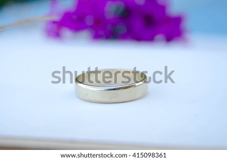 One gold ring